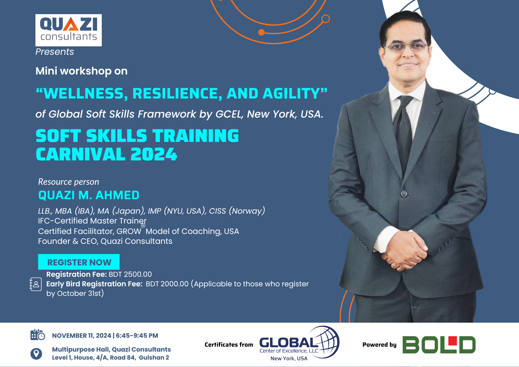 SOFT SKILLS TRAINING CARNIVAL 2024 (“Wellness, Resilience, and Agility”)